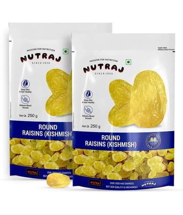 Nutraj Special Raisins (Round) 500 g (250 g X 2)