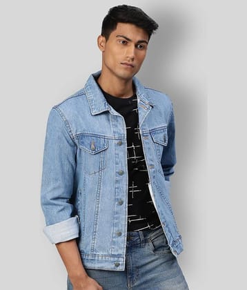 Urbano Fashion Blue Denim Jacket