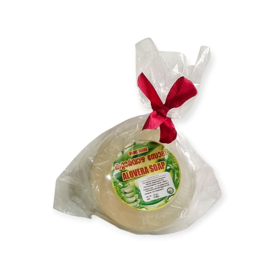 Home made Aloe vera soap