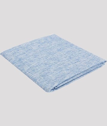 Maharaja - Blue Linen Men's Unstitched Shirts & Trousers ( Pack of 1 )