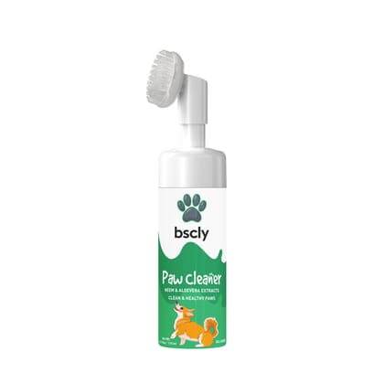 Bscly Paw Cleaner Neem & Aloevera Extracts, 120 ml
