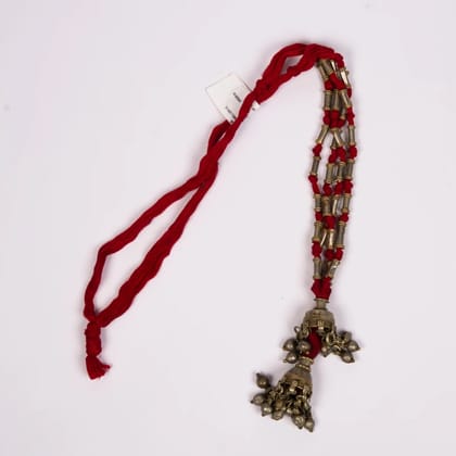 Tribal hand made Gungroo Thread Necklace