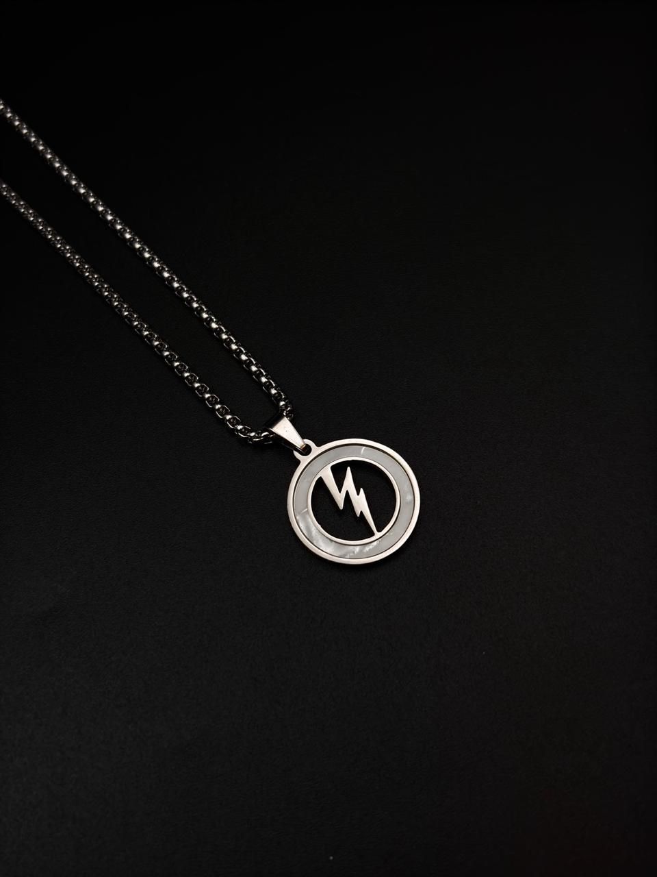 Pearl Silver Flash Necklace
