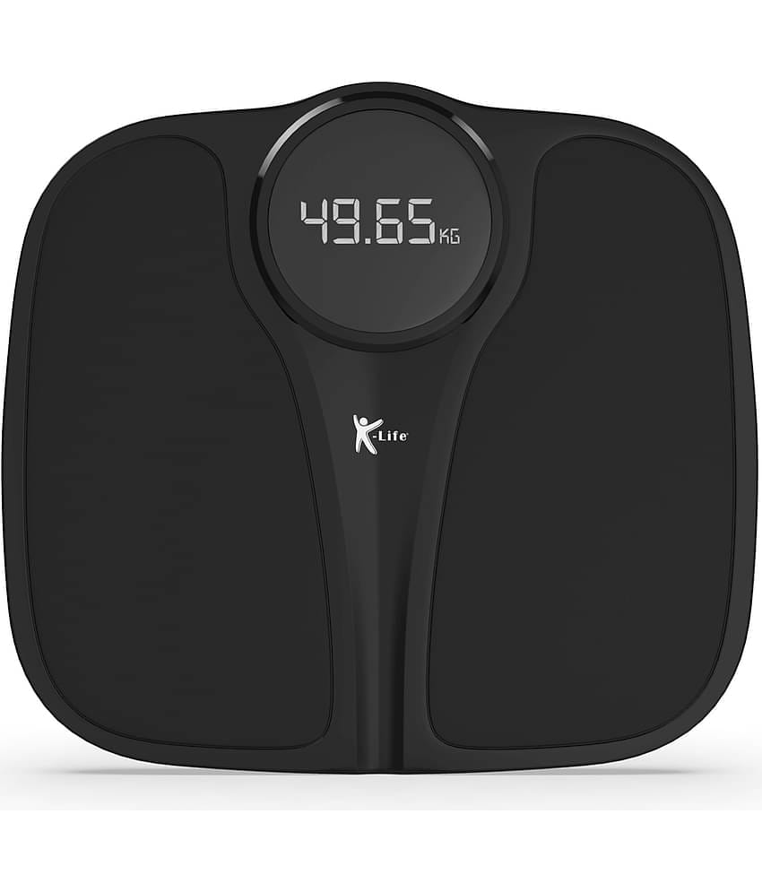 K-life WS102 Electronic Digital Weight Check Machine, Weighing Scale (Black)