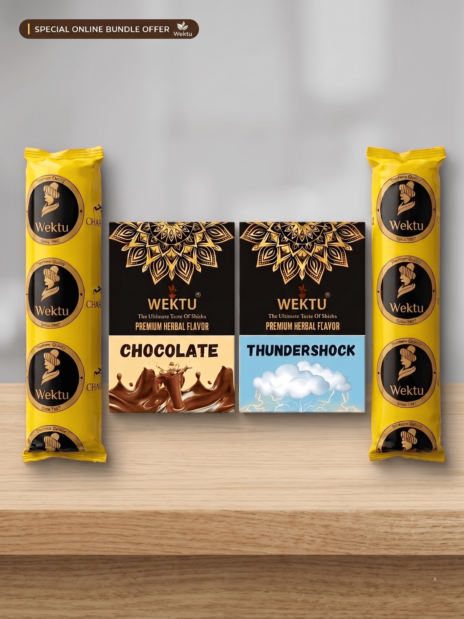 Wektu Hookah and Charcoal
