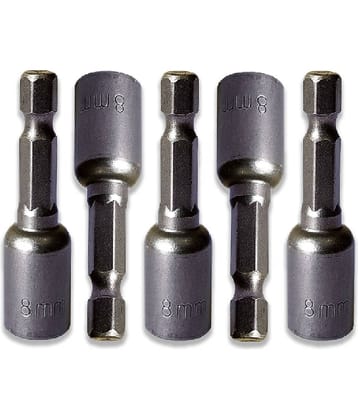 LAXMI 8mm Magnetic Socket Set (Pack of 5) 5 Hand Tool