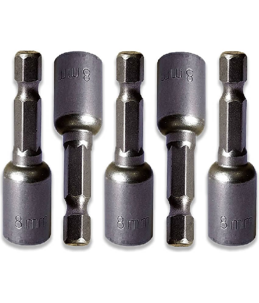 LAXMI 8mm Magnetic Socket Set (Pack of 5) 5 Hand Tool