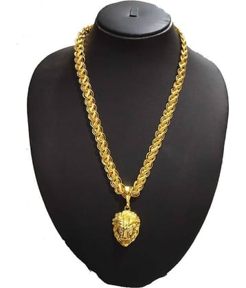 shankhraj mall - Golden Pendant set ( Pack of 1 )