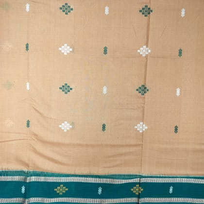 Bomkai Cotton Ikat Saree