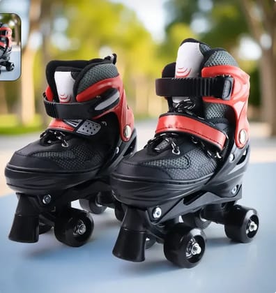 Adjustable Quad Roller Skates for Kids (1 Pair)