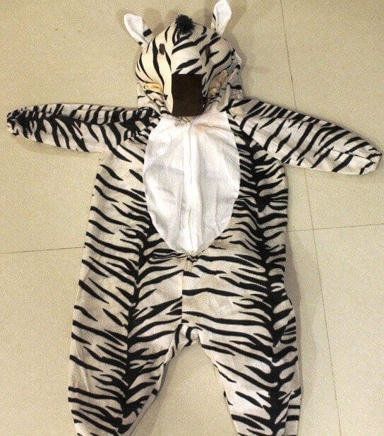 Africa Zebra Costume Medium