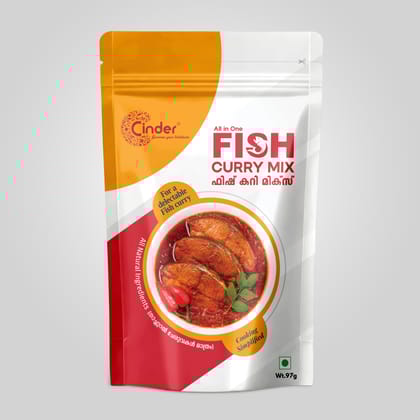 CINDER FISH CURRY MIX 97G - ALL IN ONE
