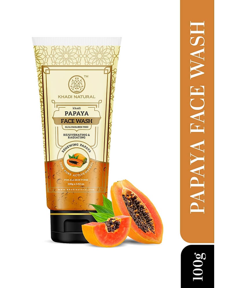 khadi natural - Exfoliating Face Wash For All Skin Type ( Pack of 1 )