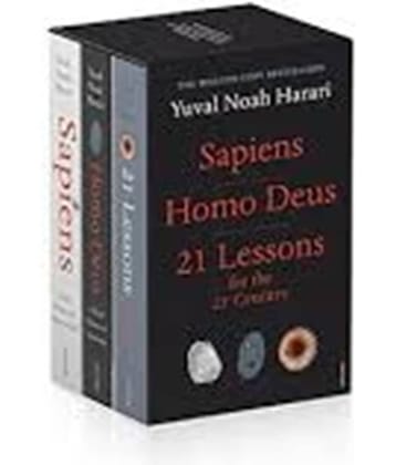 (COMBO OF 3 book) Sapiens, Homo Deus & 21 Lessons (paperback)