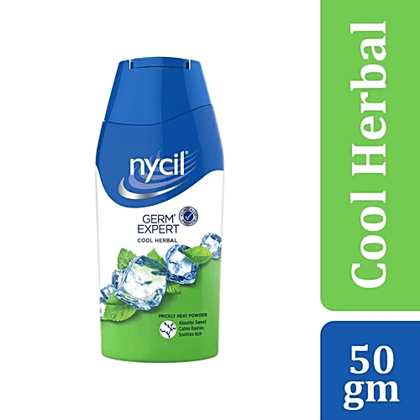 Nycil Prickly Heat Powder Cool Herbal 50 GRAM