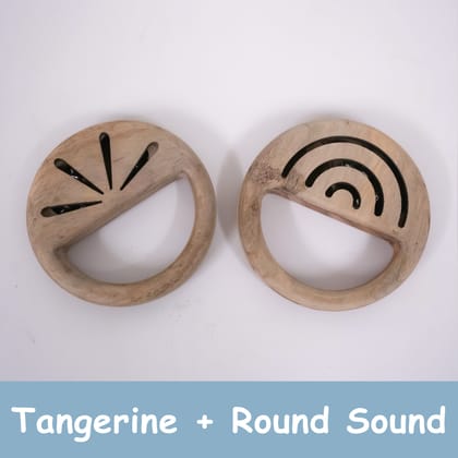 Tangerine & Round Sound Toy
