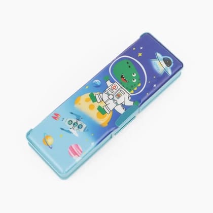 Vivin Space Geo Art Plastic Pencil Box