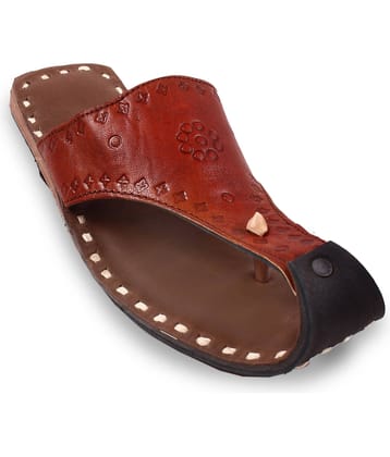 Anjaneya Creations Brown Men's Mule