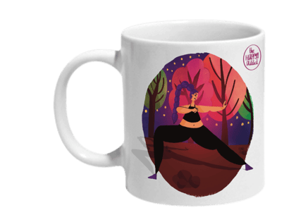 Multicolor The 'Face What Scares You' Ceramic Mug