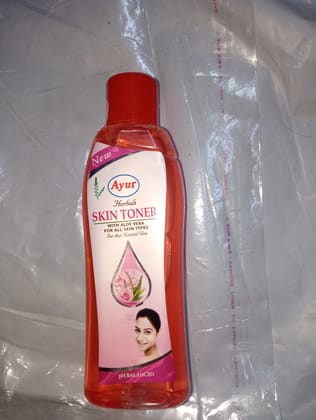 (ayur Herbals Skin toner With aloe vera For all skin types 