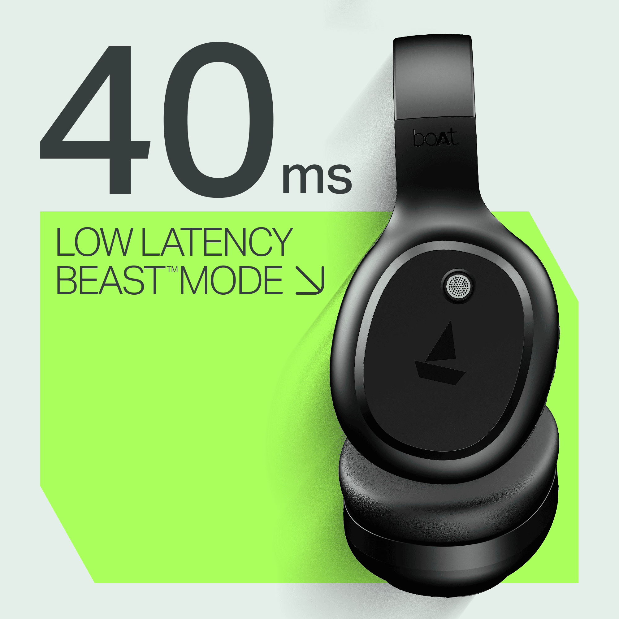boAt Rockerz 421 | Wireless Headphones with 40mm Drivers, BEAST Mode, ENx Tech & 40H Playback boAt Rockerz 421 | Wireless Headphones with 40mm Drivers, BEAST Mode, ENx Tech & 40H Playback - Bold Blue