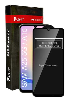 FAD-E Tempered Glass for Samsung Galaxy A25 5G (Transparent)
