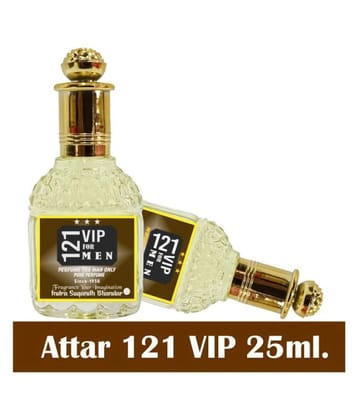 INDRA SUGANDH BHANDAR - 121 VIP For Men 24 Hours Long Lasting Attar For Men & Women 25ml Pack Of 1