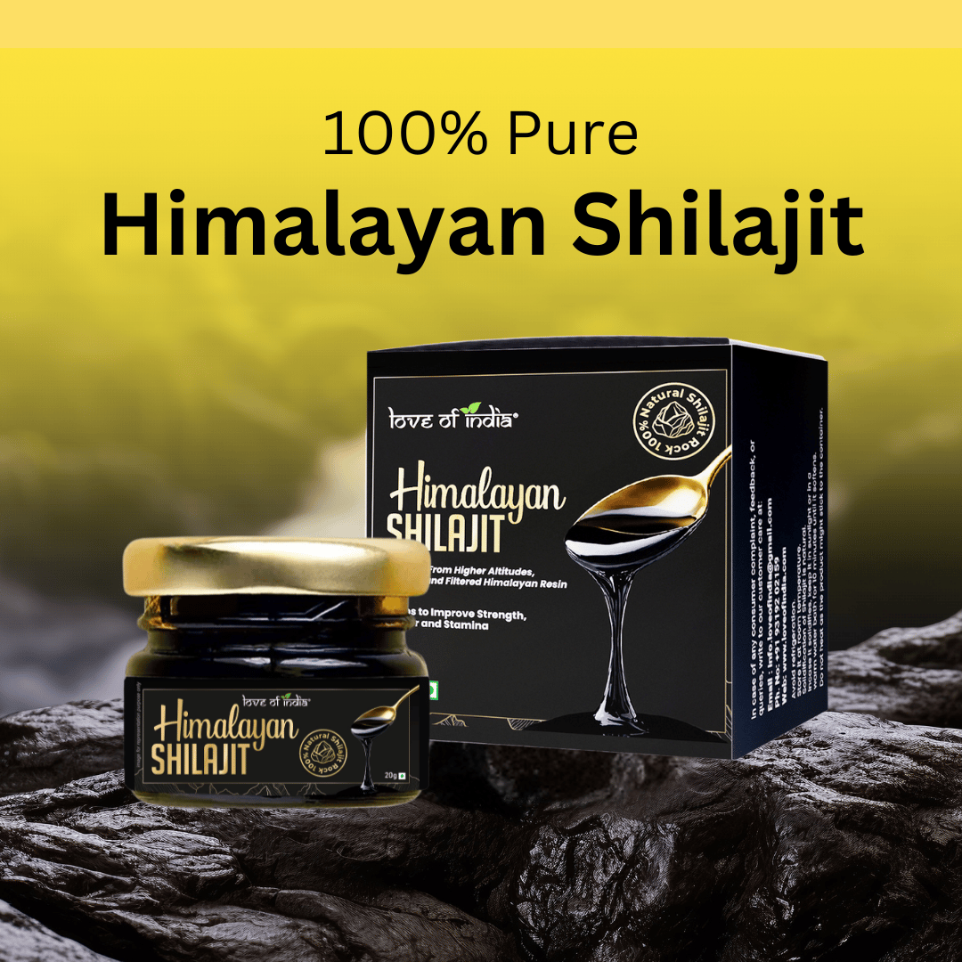 Pure Himalayan Shilajit Resin | Rich in Fulvic Acid & 85+ Minerals | Loveofindia