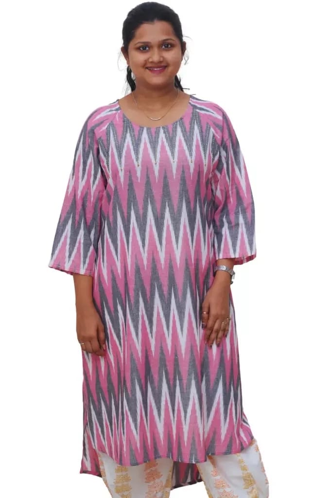 Tisser Handwoven Ikat Kurta