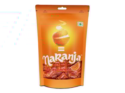 Derby Naranja Candy Standy Pouch 50Pcs - Pack Of 12