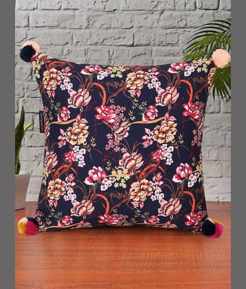 mezposh Single Poly Cotton Cushion Covers 40X40 cm (16X16)