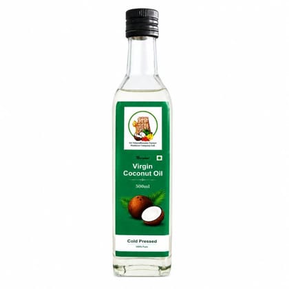  Virgin coconut oil, Traditionally cold-pressed, No additives and preservatives (500ml) - 500 mL