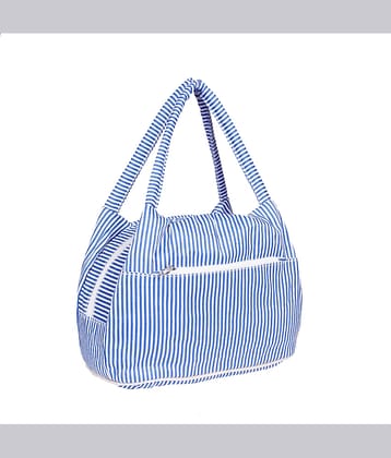 ENSAC Handheld Bag Cotton Set of 1 ( Blue )