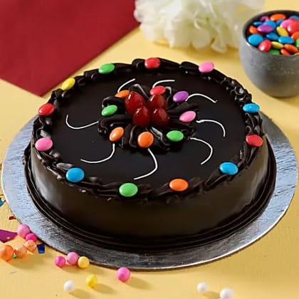 Swirl Of Gems Truffle Cake 1 Kg Swirl Of Gems Truffle Cake 1 Kg