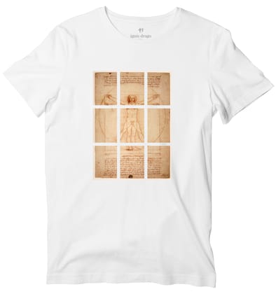 Jigsaw Vitruvian T-shirt-40 - M / White