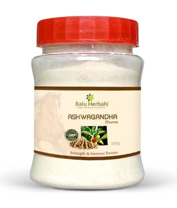 BALU HERBALS AYURVEDA Ashwagandha Powder100G Powder 100 gm Pack Of 1