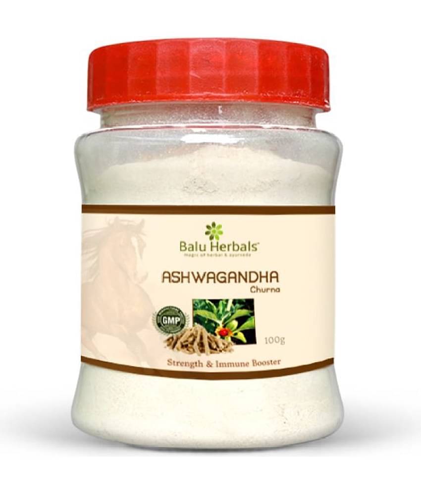 BALU HERBALS AYURVEDA Ashwagandha Powder100G Powder 100 gm Pack Of 1