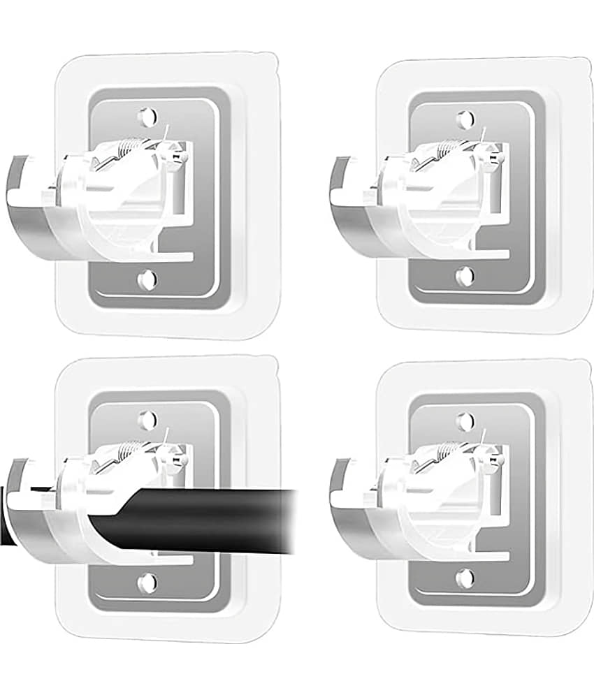 dust n shine Set of 4 Plastic Hooks