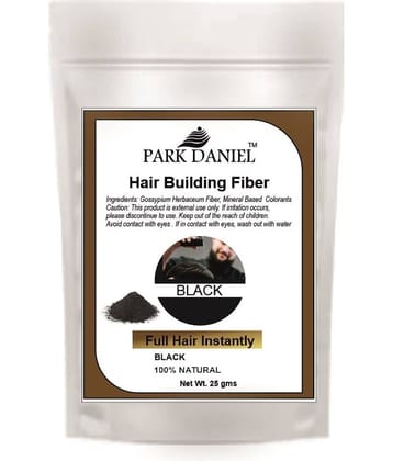 Park Daniel Hair Building Fiber Instant Fuller Hair (Black) 25 gm