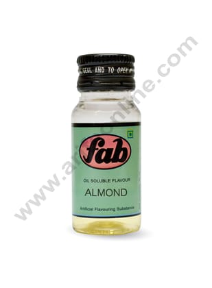 Fab Oil Soluble Flavours - Almond (30 ML)