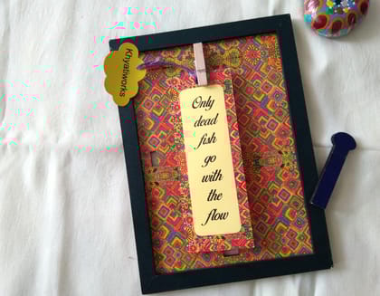 Phulkari Artwork Photo Frame