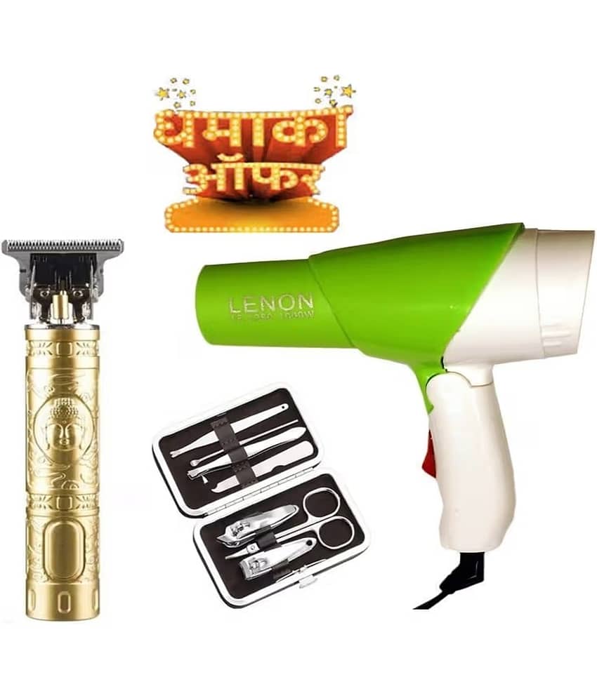 wagari Trimmer Manicure Kit Multicolor 1000W Hair Dryer