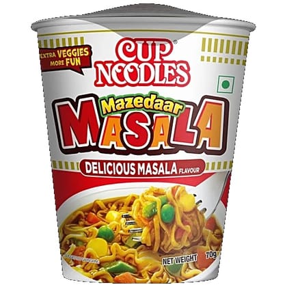 Nissin Mazedaar Masala Cup Noodles, 70 g Nissin Mazedaar Masala Cup Noodles, 70 g