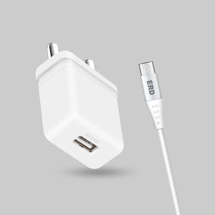 ERD TC-101 USB A Charger With Micro USB Cable 5V/1Amp (5W)