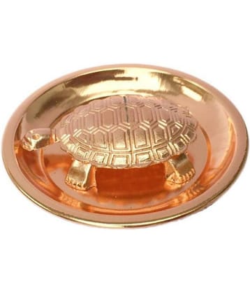 PAYSTORE Sarva Ichha Kachua/Kachuva Plate Copper Yantra Wish Turtle Tortoise