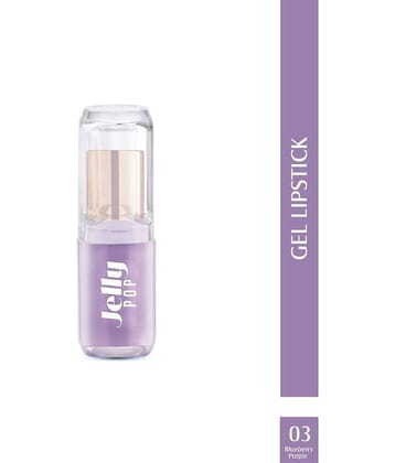 Glam21 Jelly Pop Fruity Gel Lipstick Hydrating Fruity & Refreshing Color 3.5g Blueberry Purple03
