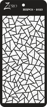 Brand Zero Pratibimb Craft Stencil - Select Your Preferred Size - Code: BZPCS-1023