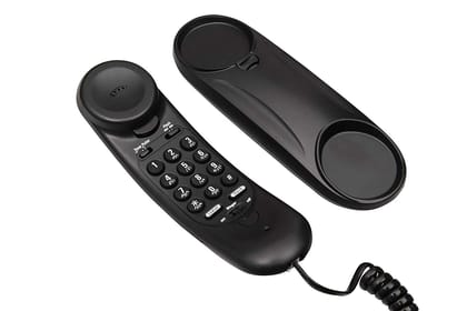 Beetel B26 Slim Corded Landline Phone,Ringer Volume Control,Wall/Desk Mountable,Ringer On/Off Switch,Clear Call Quality,Compact Design,Tone Pulse/Flash/Redial Function (Made in India) (Black)(B26) Beetel B26 Slim Corded Landline Phone,Ringer Volume Control,Wall/Desk Mountable,Ringer On/Off Switch,Clear Call Quality,Compact Design,Tone Pulse/Flash/Redial Function (Made in India) (Black)(B26)