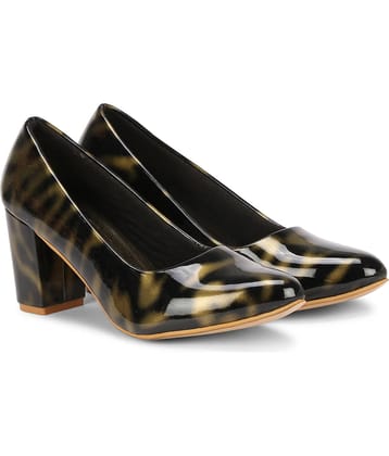 Saheb - Gold Women's Pumps Heels