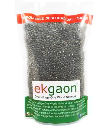 Ekgaon Unpolished Desi Urad Dal - Sabut 450 gm
